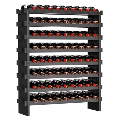 Bamboo Stackable Wine Rack