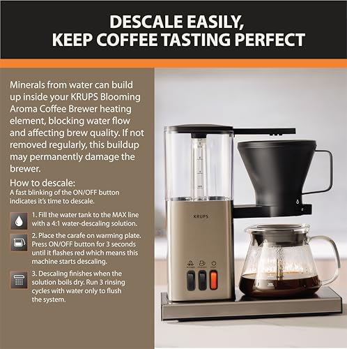Essential Brewer 8 Cup Drip Coffee Maker Machine
