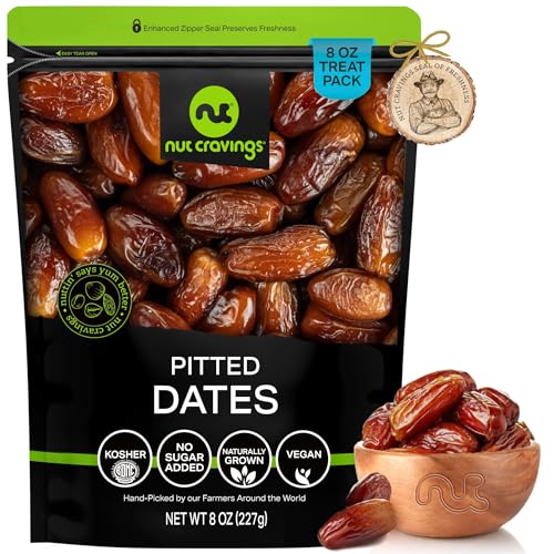 Dried Deglet Noor Dates Pitted (6 Ounce)