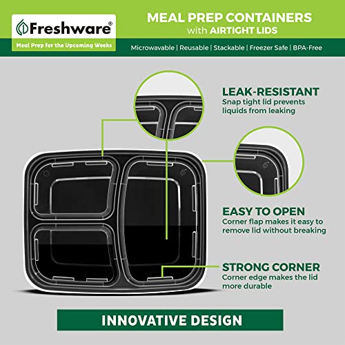 Meal Prep Containers 21 Count