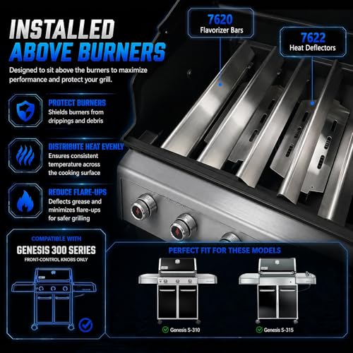 Grill Parts for Weber Genesis E310 E330 S330 S310 300 Series Grills