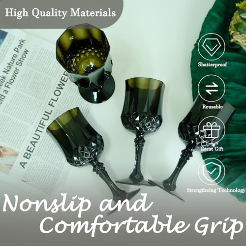 12Pack Plastic Wine Glasses (12 Count)