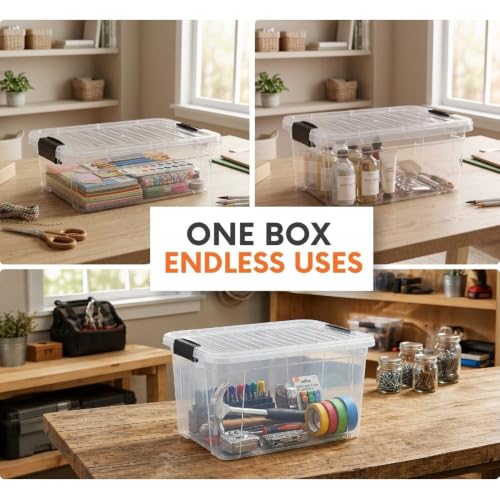 Storage Bins with Lids