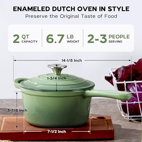 Cast Iron Sauce Pan Pot