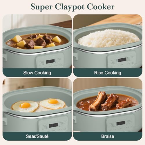MAGNIFIQUE 4 Quart Programmable Casserole Slow Cooker
