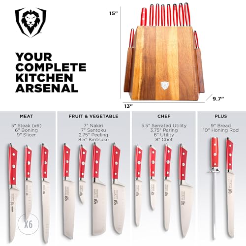 18 Pc Colossal Knife Block Set