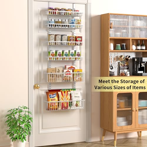 Adjustable Over the Door Organizer (6 Count)