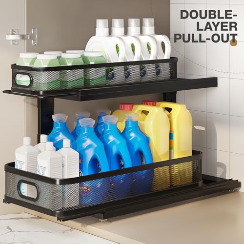 2 Pack 21IN Depth Under Sink Organizer With Next (2 Count)