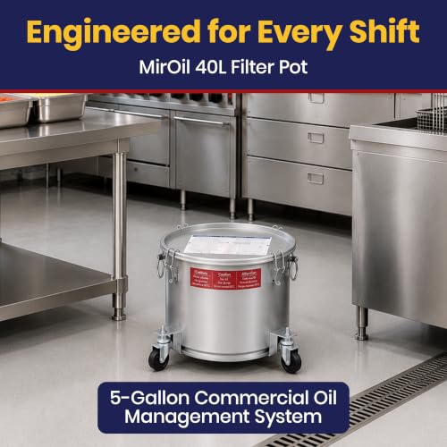 Oil Disposal Caddy with Caster Wheels