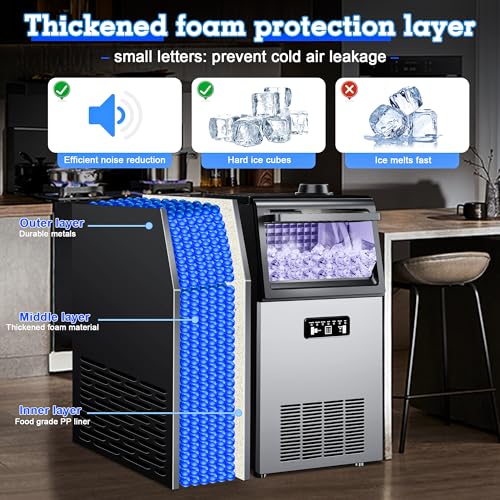 Commercial Ice Maker 100LB