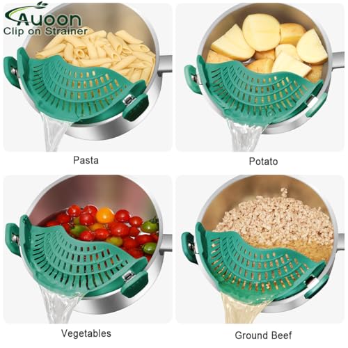 Pot Strainer Clip on Silicone