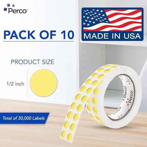 Metallic Gold Perforated Round Circle Dot Sticker 1 (10 Count)