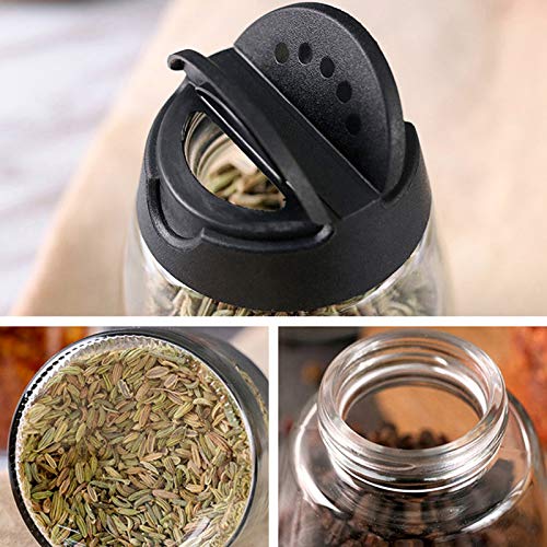 Glass Spice Jars (11 Count)
