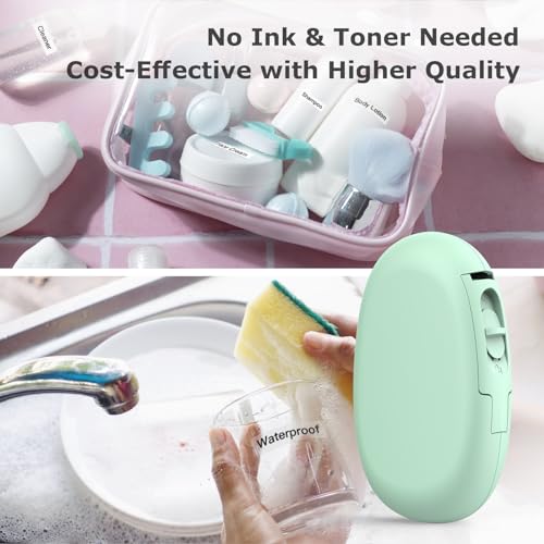 E10 Bluetooth Label Maker Machine with 3 Tapes (3 Count)