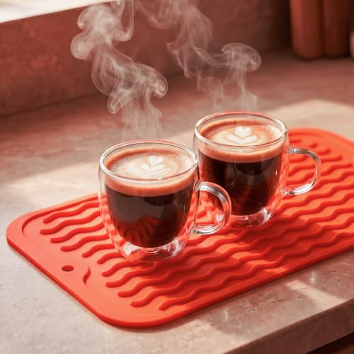 Silicone Dish Drying Mat for Multiple Usage