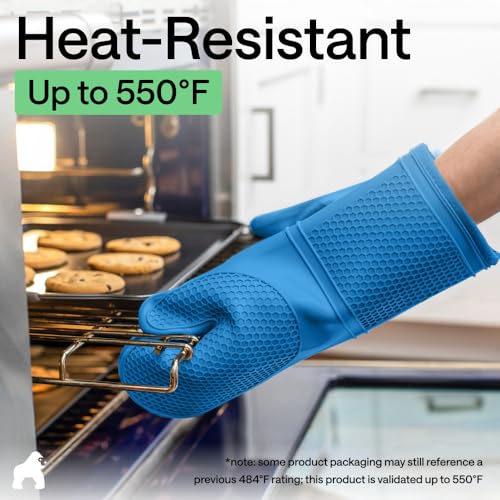 Silicone Oven Mitts (2 Count)