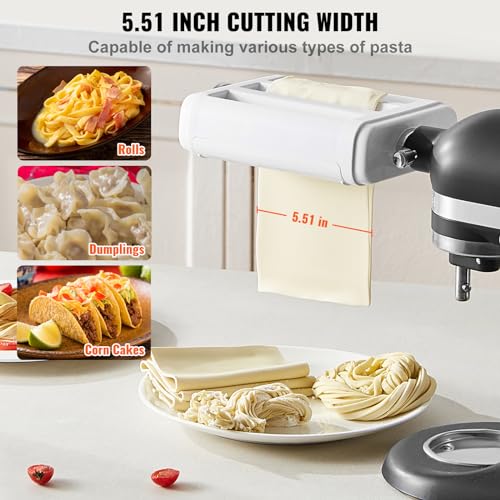 Pasta Maker Attachment for KitchenAid Stand Mixer