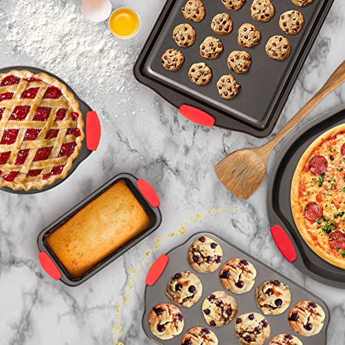 9 Piece Baking Pans Set Non Stick