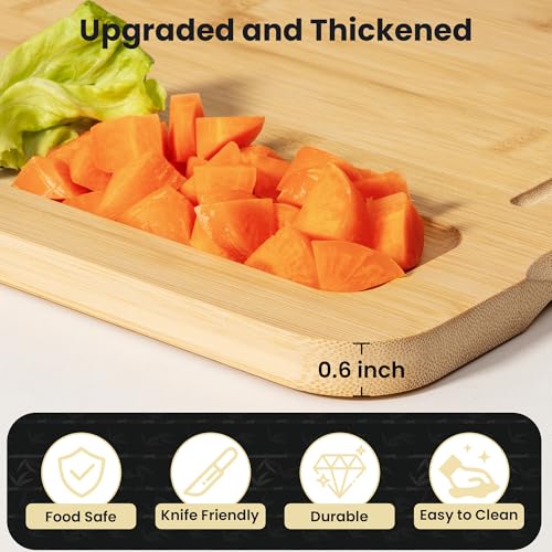 Extra Large Bamboo Cutting Board