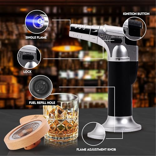 Whiskey Smoker Kit with Torch (12 Count)