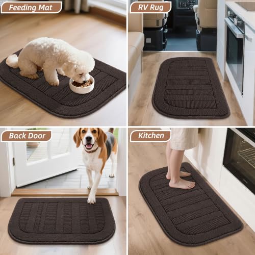 24x36 Inch Kitchen Rugs Non Slip Washable Kitchen Sink Rug (6 Sq Ft)