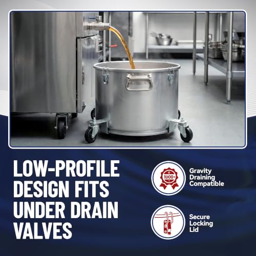 Oil Grease Bucket & Filter Pot