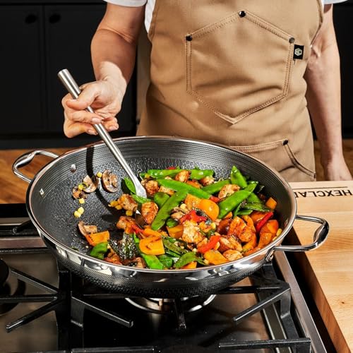 14" Hybrid Nonstick Wok & Lid