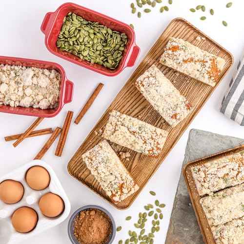 5"x3" Ceramic Baking Dishes with Lids (4 Count)