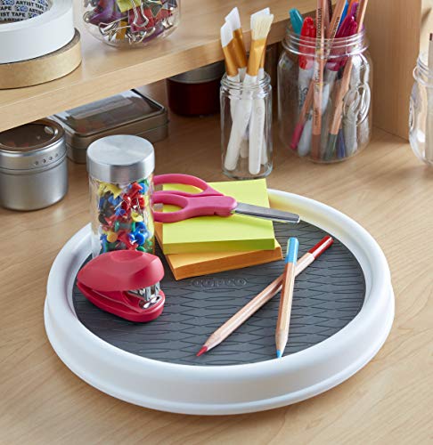 Basics Non Skid Pantry Cabinet Lazy Susan Turntable
