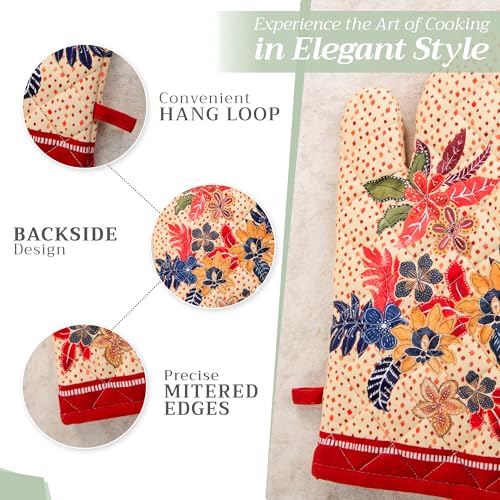 Maison d'Hermine Oven Gloves 100% Cotton Oven Mitt