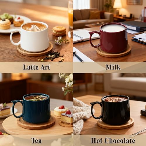 Coffee Mugs Gift Set of 4 (4 Count)