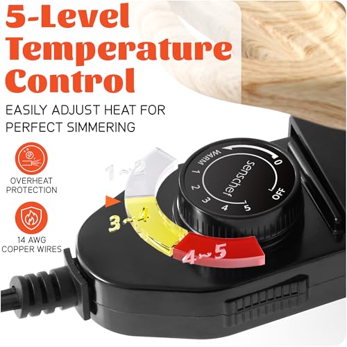 TWIN™ Dual Shabu Shabu Electric Hot Pot Fast & Even Heat