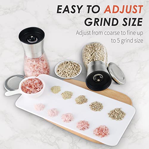 Original Stainless Steel Salt or Pepper Grinder