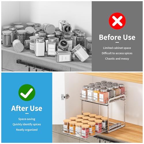 Pull Out Spice Rack