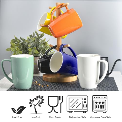Porcelain Mug Set (6 Count)