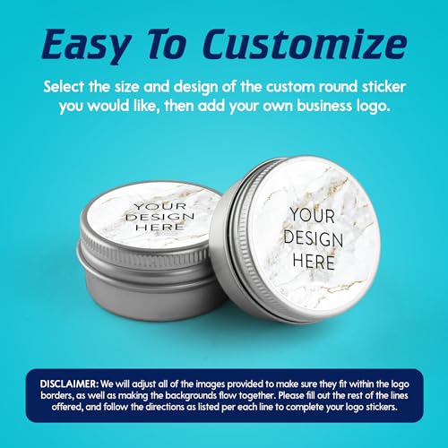 Custom Vinyl Stickers Your Image (100 Count)