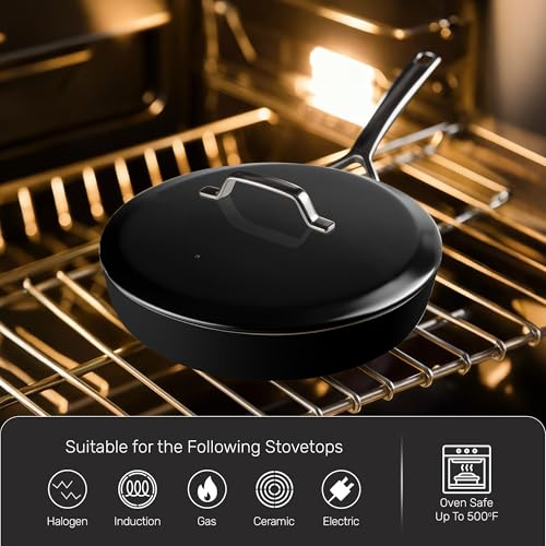 Modern 11 Pc Ceramic Cookware Set