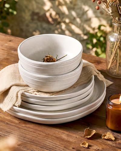 Pluto 12 Piece Stoneware Dinnerware Set
