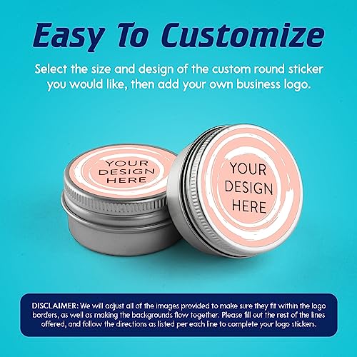 Custom Vinyl Stickers Your Image (100 Count)