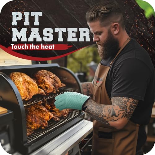 S Silicone Smoker BBQ Gloves (2 Count)