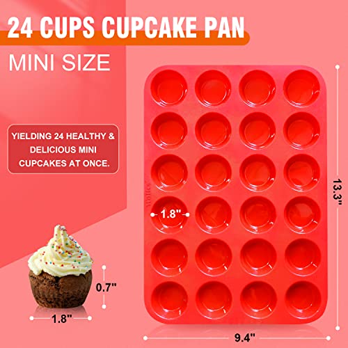 Silicone Cupcake Pan Set