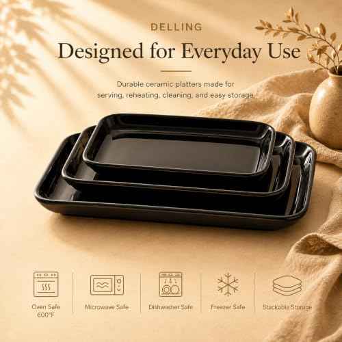 Large Serving Platter Set of 3 (3 Count)