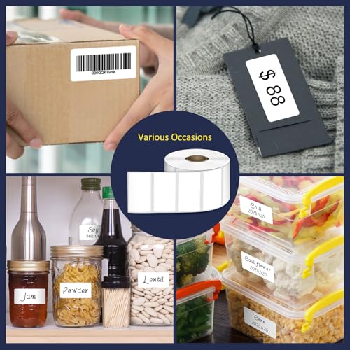L Liked 15600 Direct Thermal Labels 2"x1" (15600 Count)