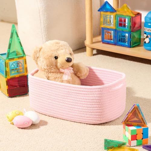Small Storage Baskets for Organizing (4 Count)