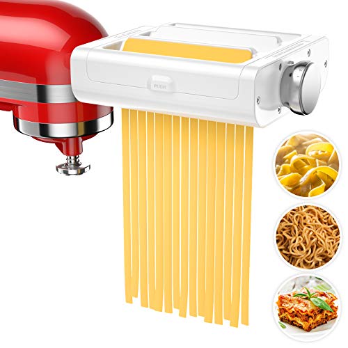 3 in 1 Pasta Maker Attachment for All KitchenAid Mixers