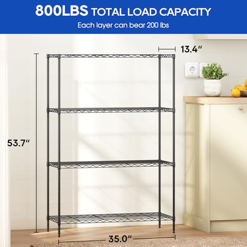 4 Tier Wire Shelf