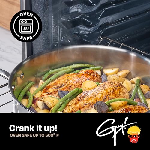 8" Stainless Steel Fry Pan