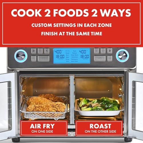 Lagasse Dual Zone Technology 25QT Air Fryer Oven