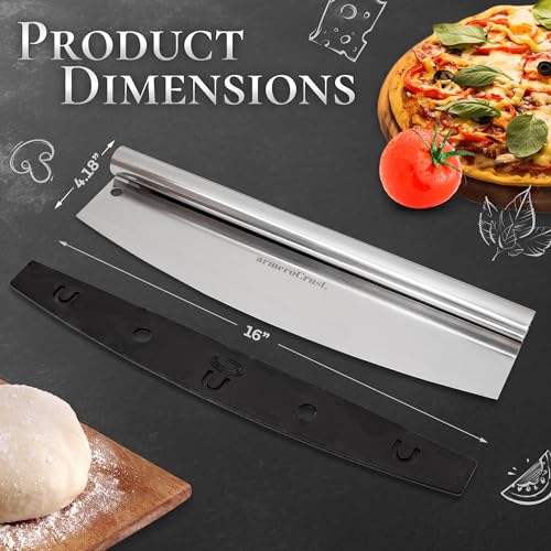 16 Inch Pizza Cutter Rocker Blade
