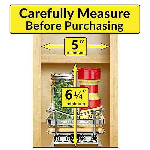 lite™ Pull Out Spice Organization for Cabinets